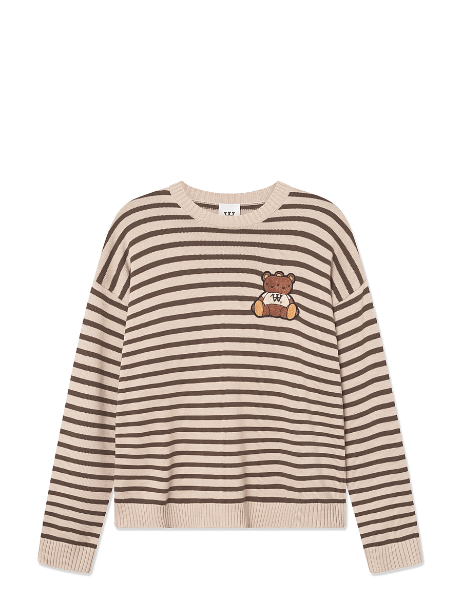 WOOD WOOD - WWTya OS Teddy Jumper - curds & whey - 1