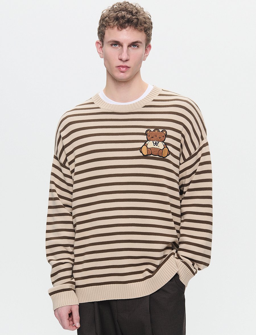 WOOD WOOD - WWTya OS Teddy Jumper - curds & whey - 0