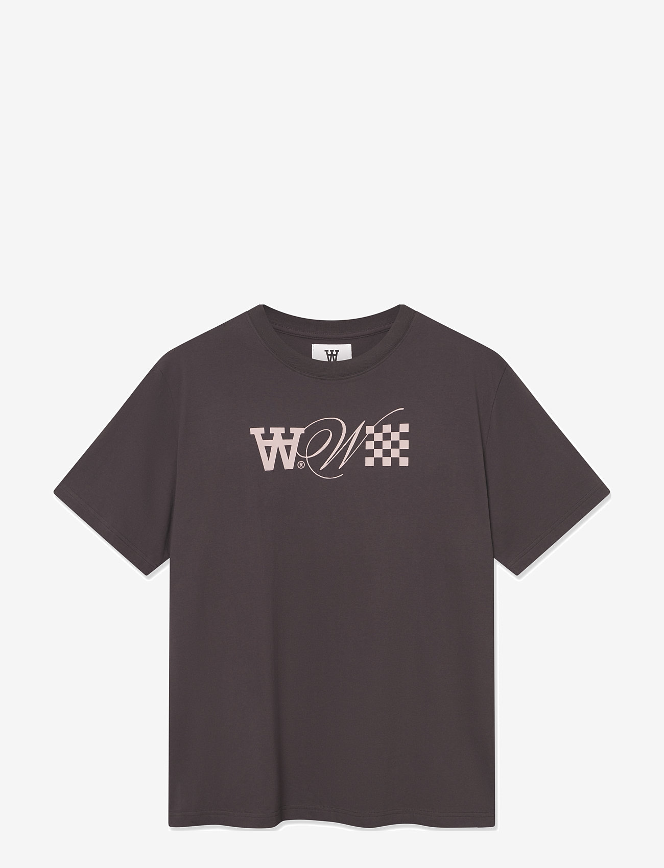 WOOD WOOD - WWAsa signature - kortærmede t-shirts - licorice - 1