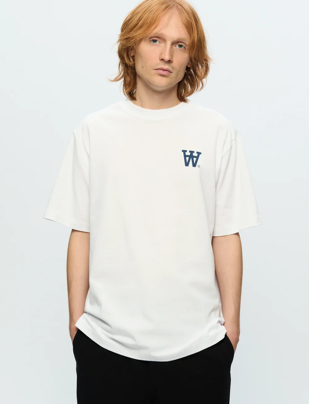 WOOD WOOD - WWAsa seal - kurzärmelig - bright white - 0