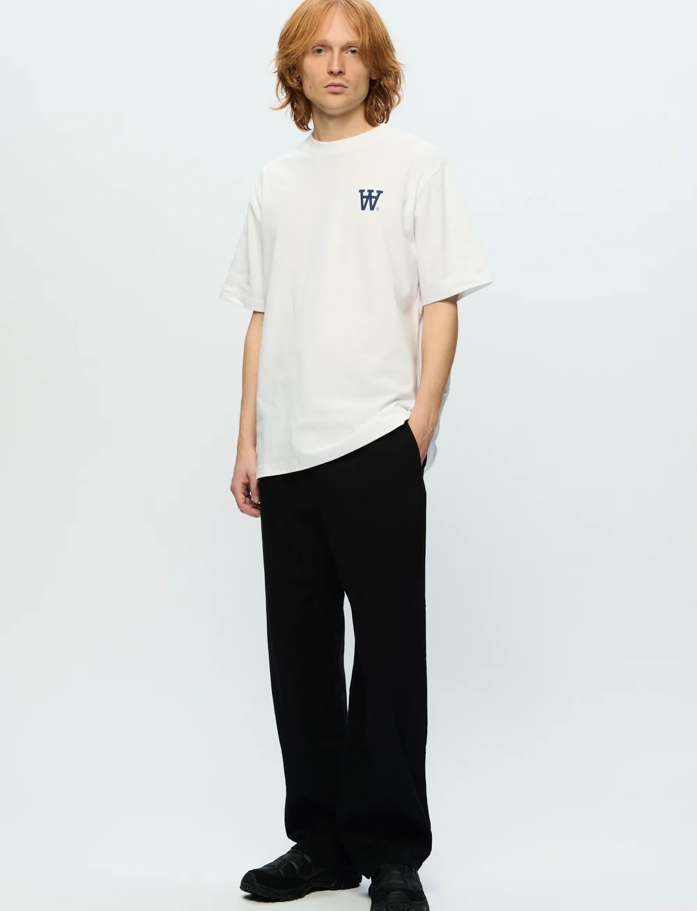 WOOD WOOD - WWAsa seal - kurzärmelig - bright white - 3