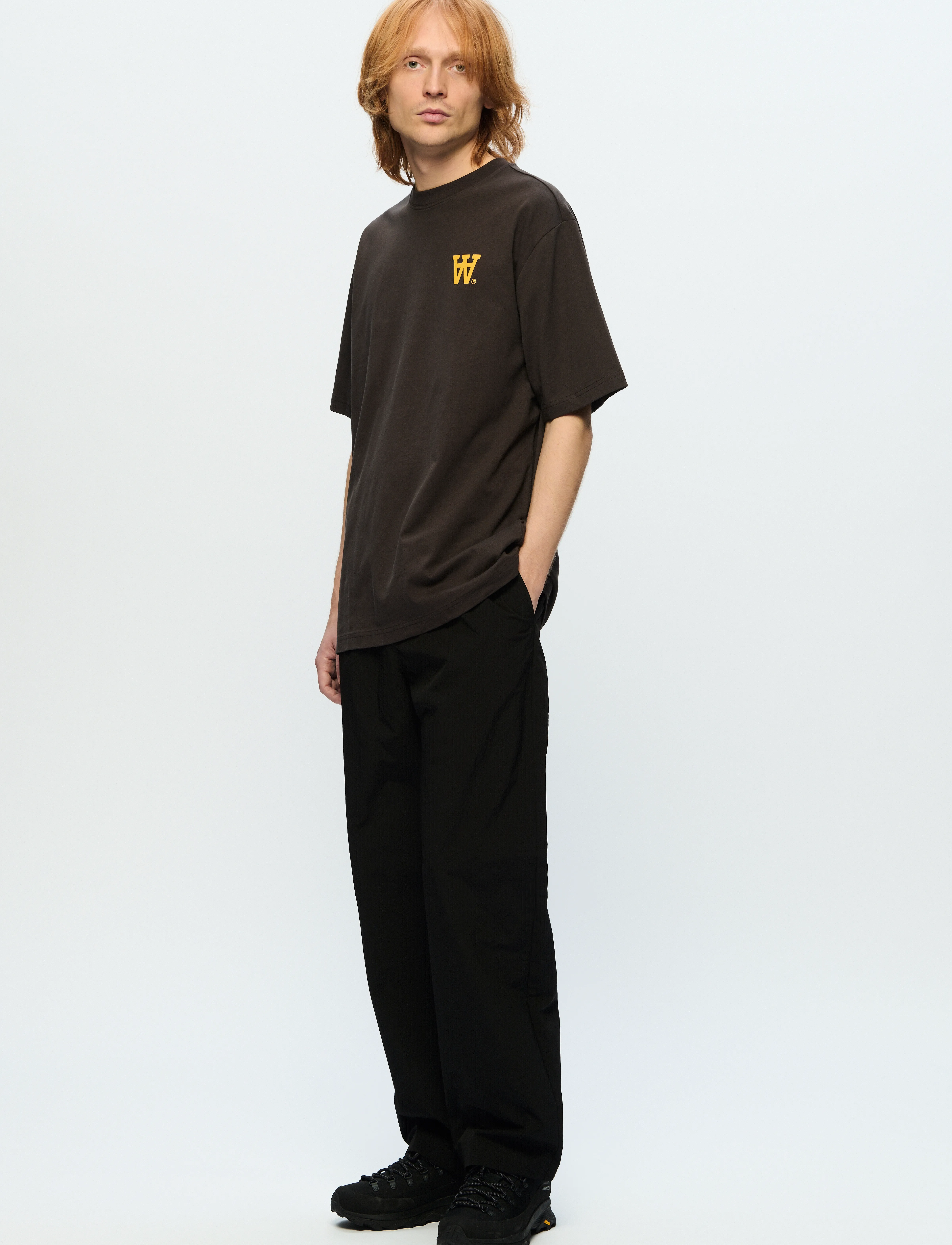 WOOD WOOD - WWAsa seal - kortærmede t-shirts - licorice - 2