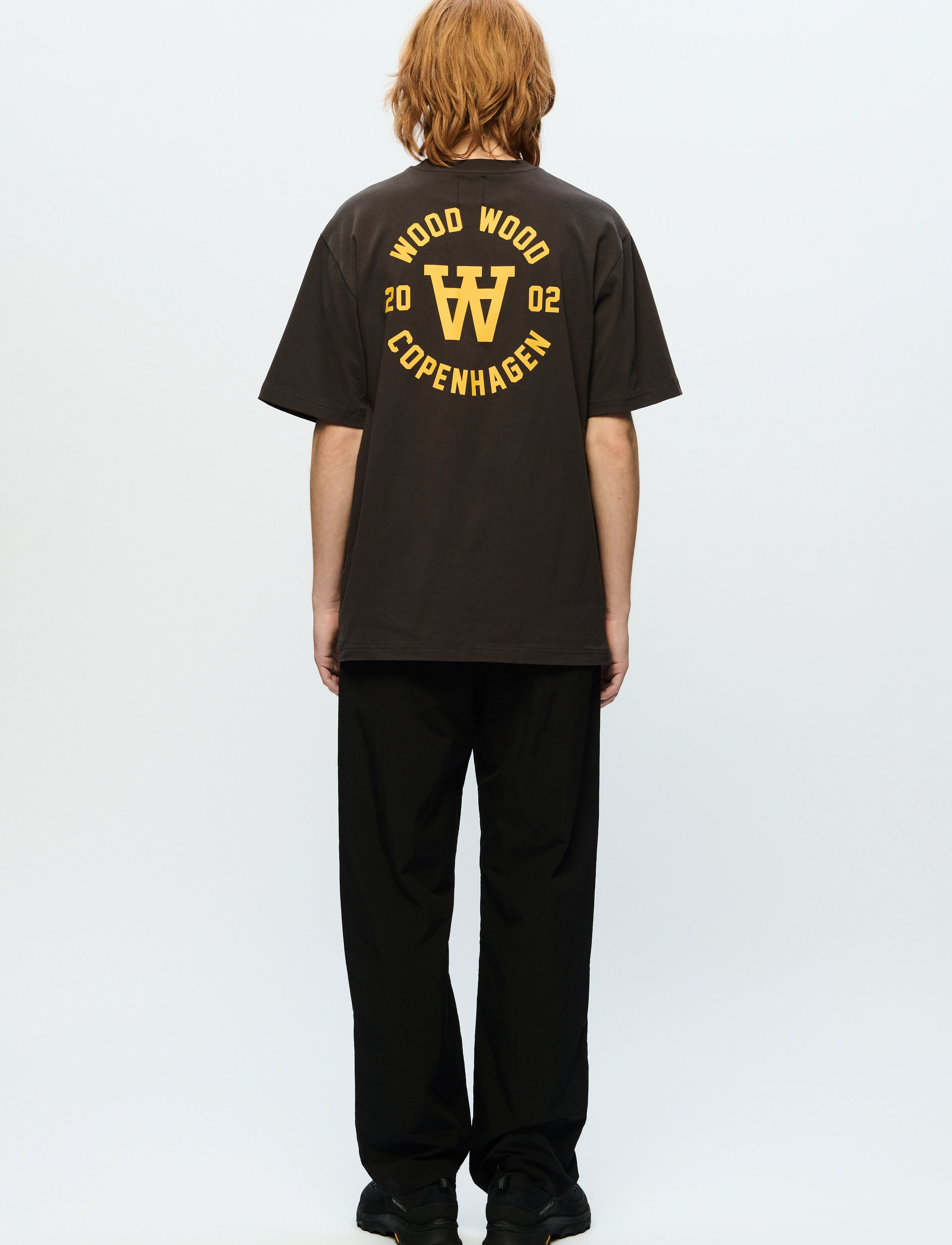 WOOD WOOD - WWAsa seal - kortærmede t-shirts - licorice - 3