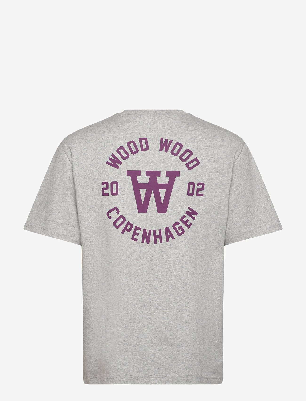 WOOD WOOD - WWAsa seal - kurzärmelig - light melange grey - 5
