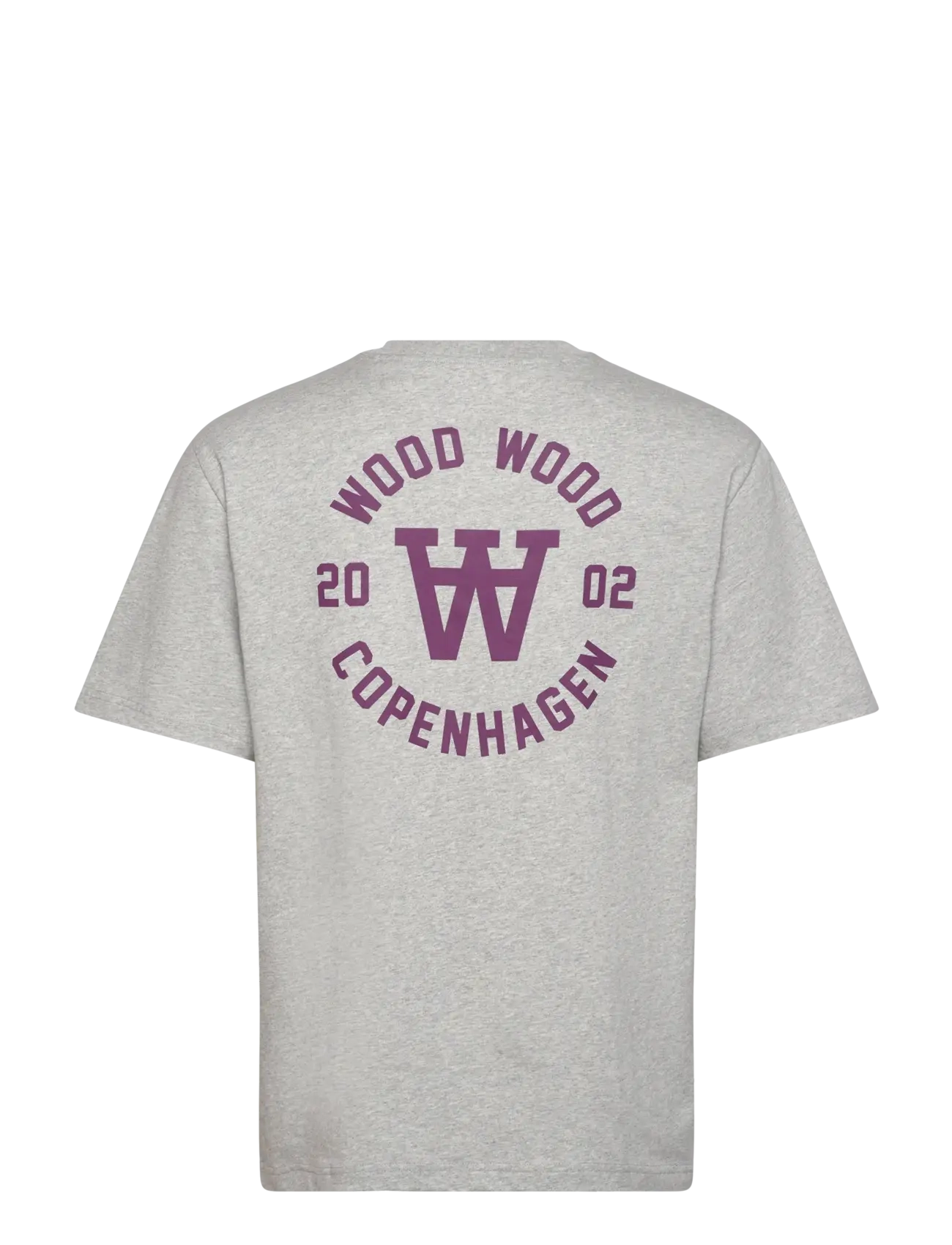 WOOD WOOD - WWAsa seal - kurzärmelig - light melange grey - 5
