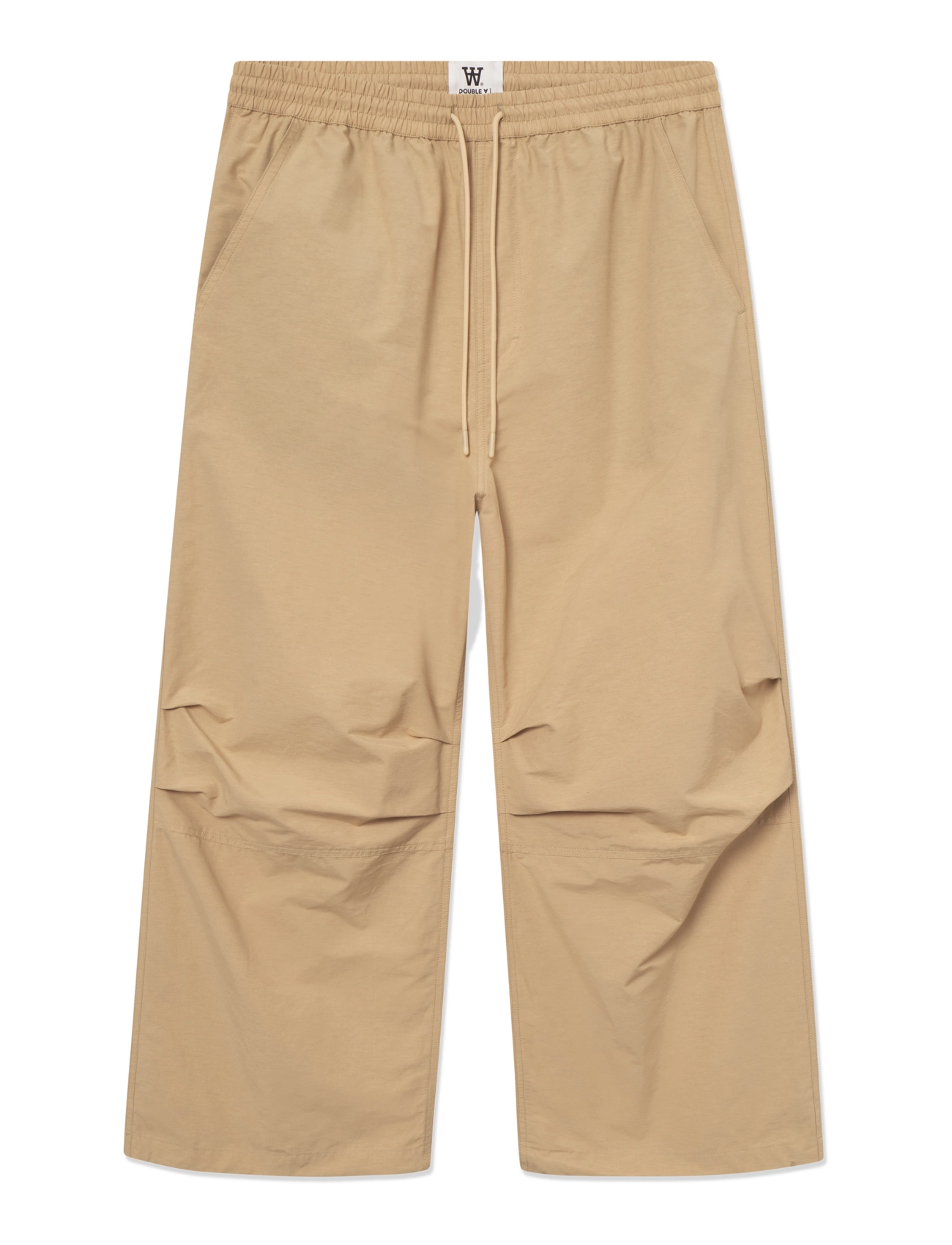WOOD WOOD WWMik parachute pants - Rennot housut - CURDS & WHEY / beige