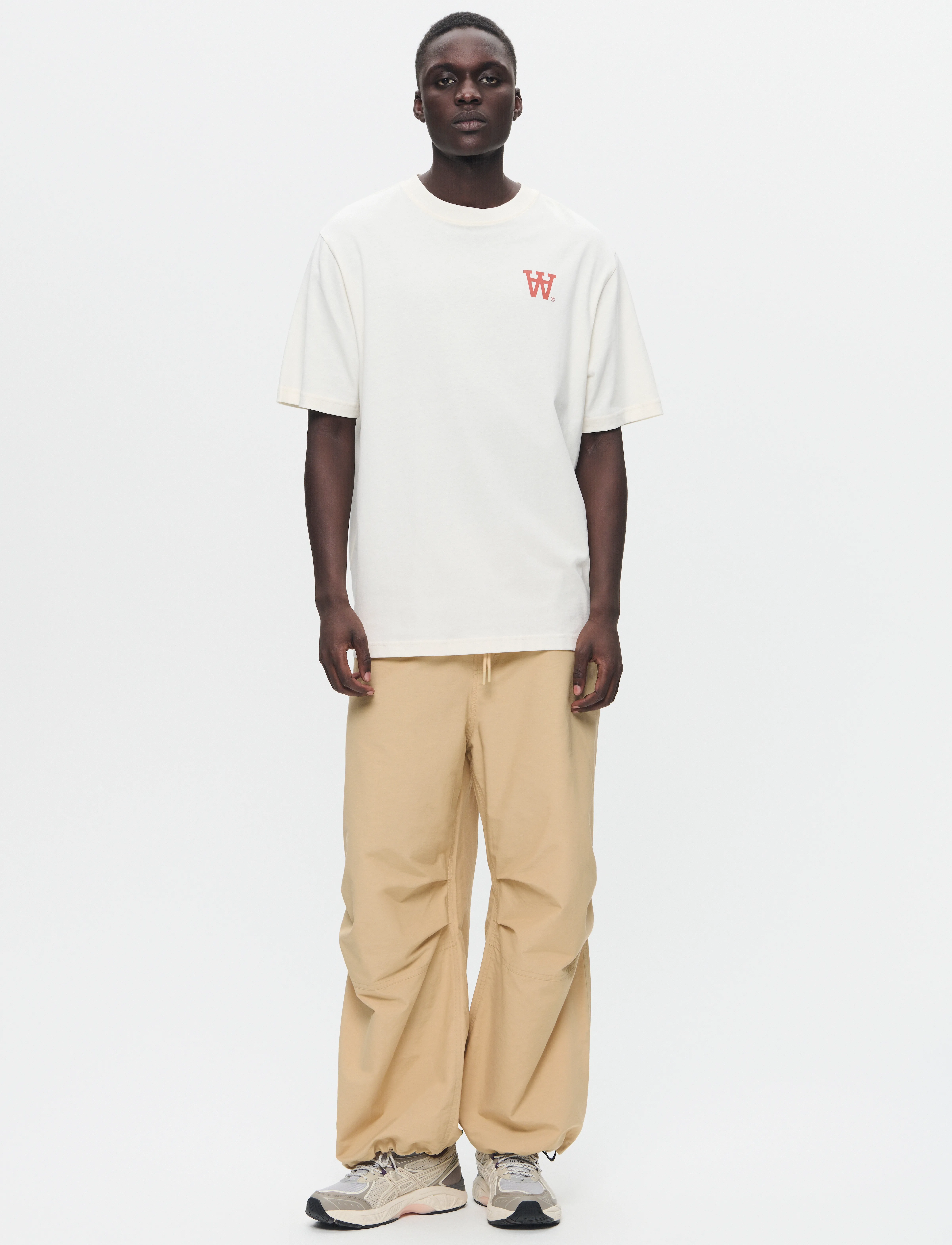 WOOD WOOD - WWMik parachute pants - casual - curds & whey - 2