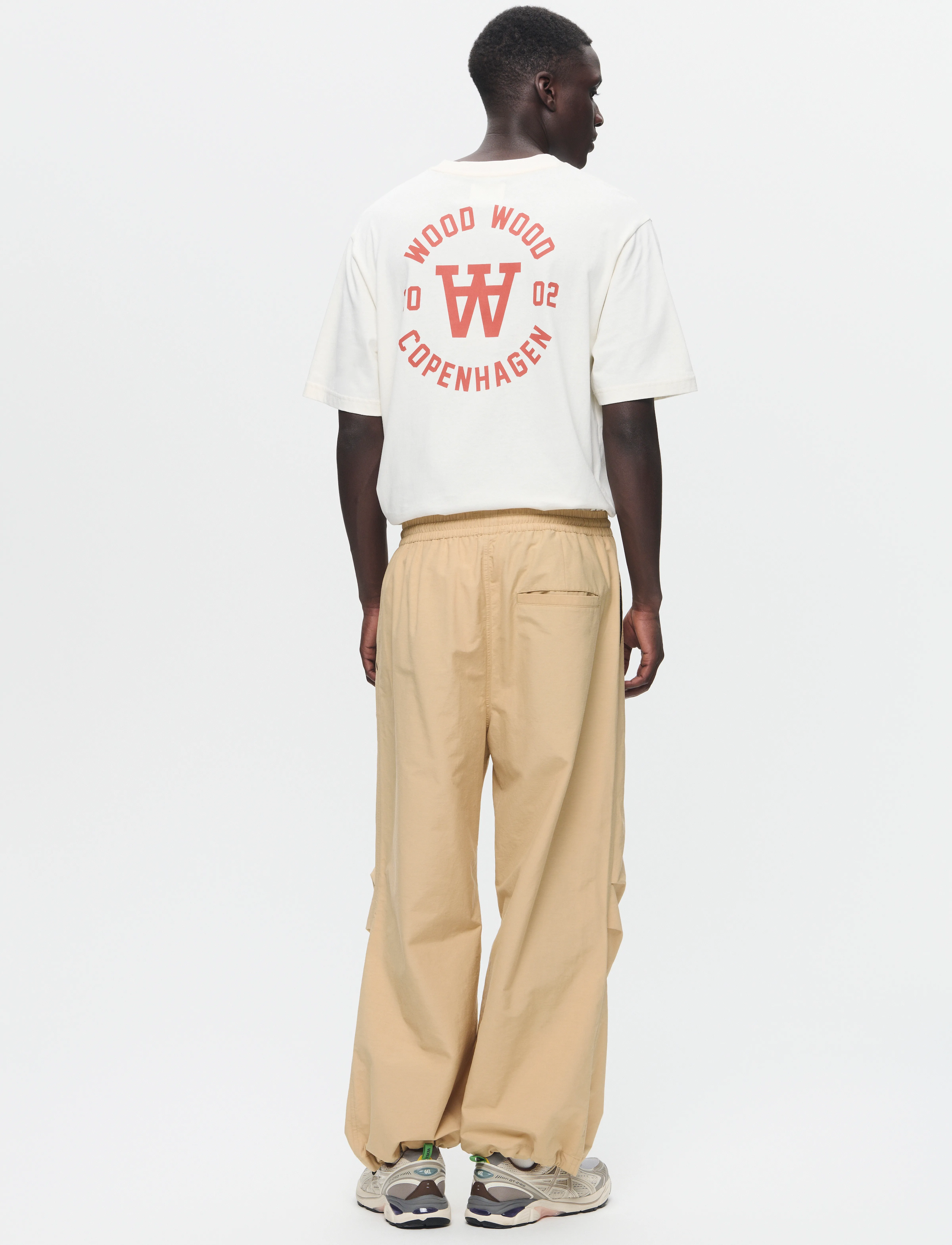 WOOD WOOD Wwmik Parachute Pants casual byxor herr – bild 3