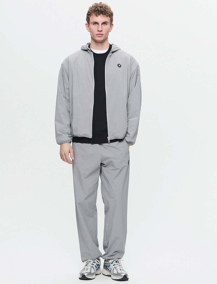 WOOD WOOD - WWLee tech trousers - vabaajapüksid - gray flannel - 2