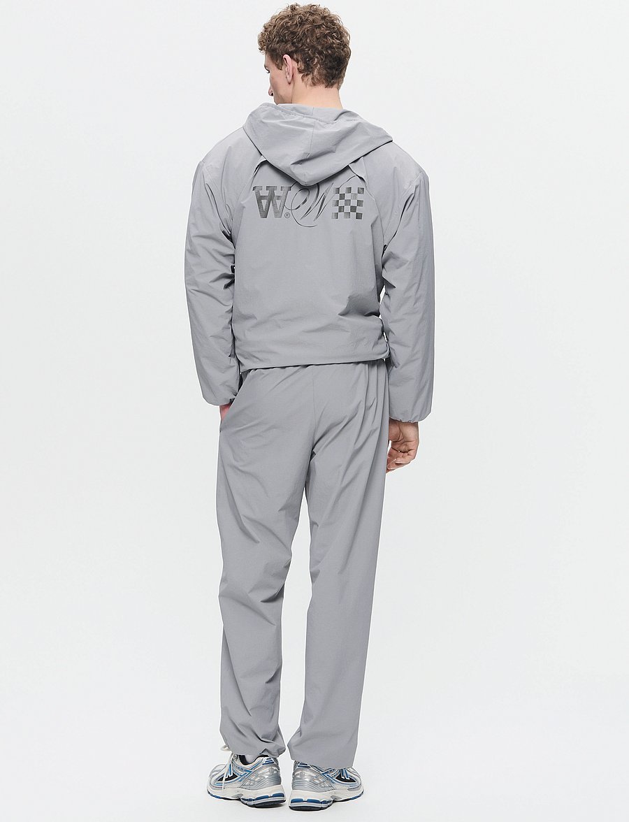 WOOD WOOD - WWLee tech trousers - vabaajapüksid - gray flannel - 3