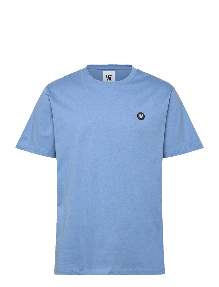 WOOD WOOD - WWAce - kurzärmelige t-shirts - azurine - 0