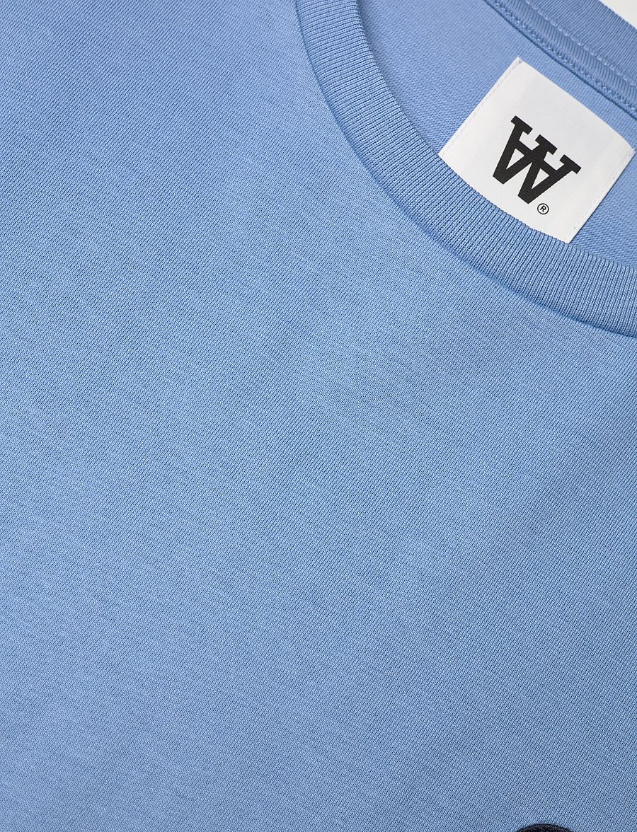 WOOD WOOD - WWAce - kurzärmelige t-shirts - azurine - 2