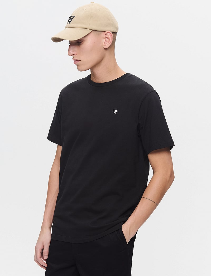 WOOD WOOD - WWAce - kortærmede t-shirts - black beauty - 0