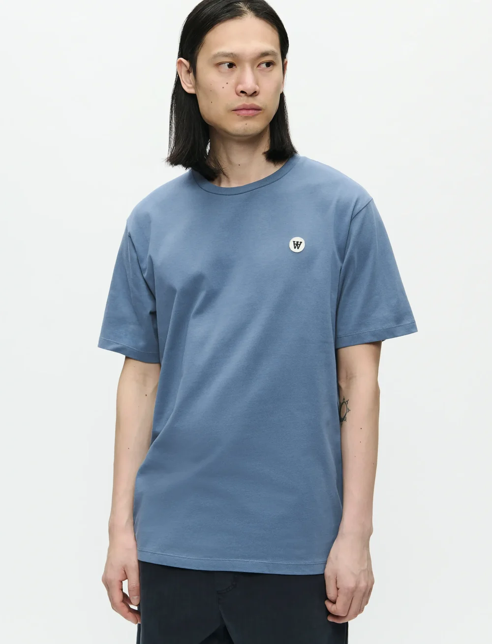 WOOD WOOD - WWAce - kortærmede t-shirts - bluefin - 0