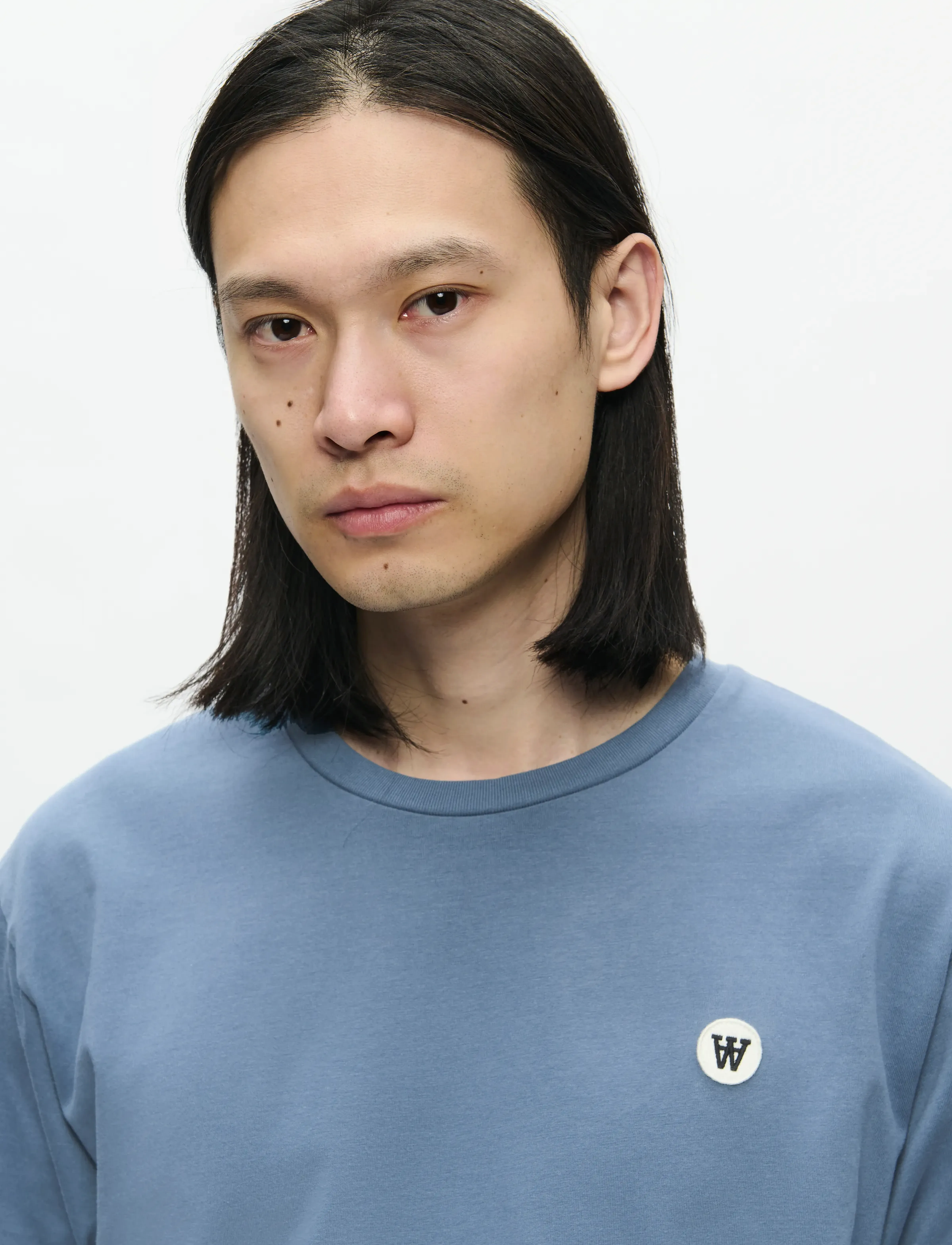 WOOD WOOD - WWAce - kortärmade t-shirts - bluefin - 4