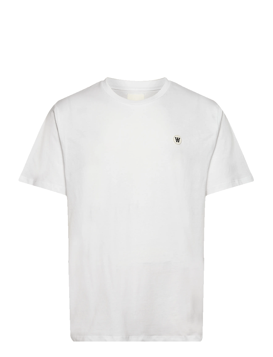 WOOD WOOD - WWAce - kurzärmelige t-shirts - bright white - 1