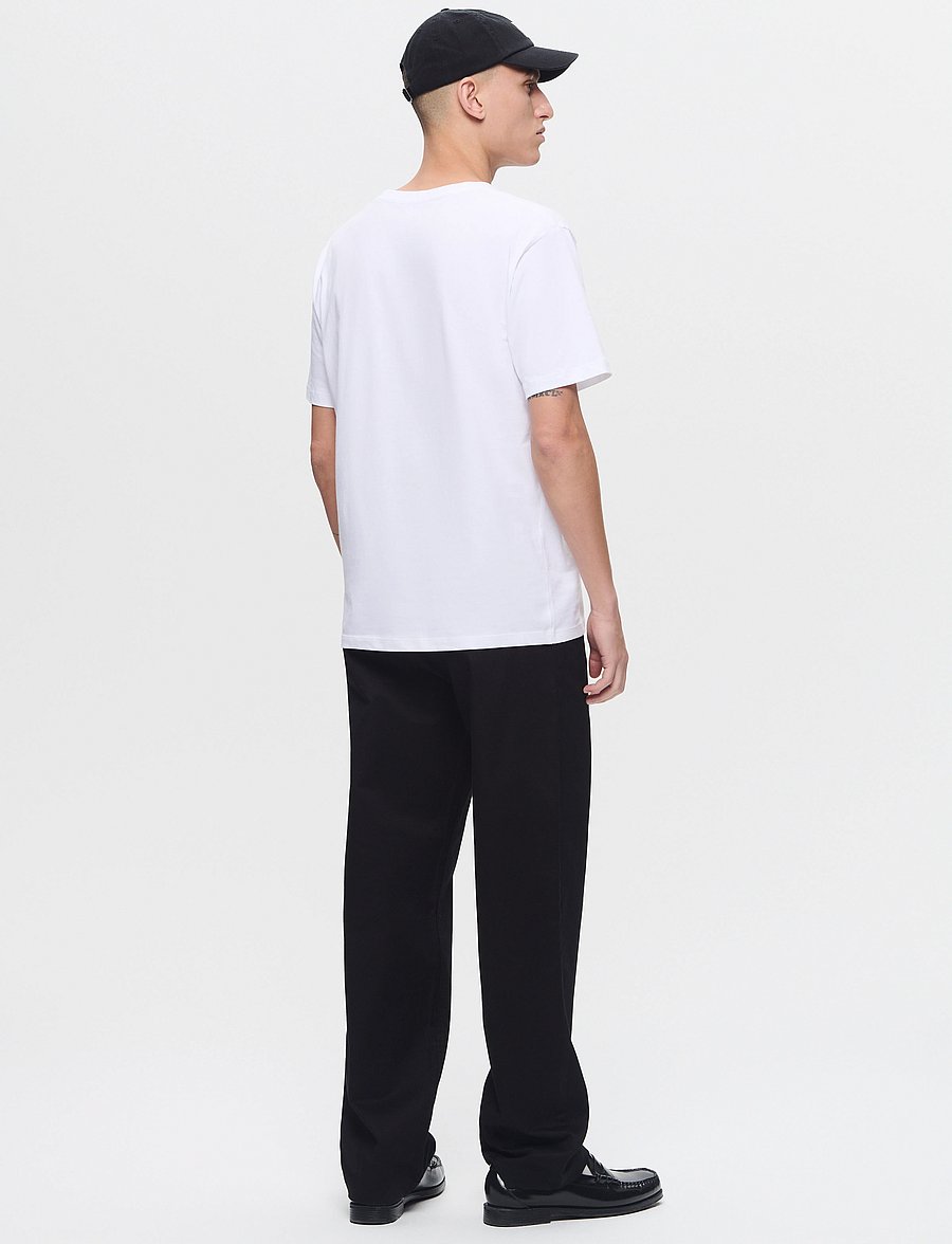 WOOD WOOD - WWAce - kurzärmelige t-shirts - bright white - 3