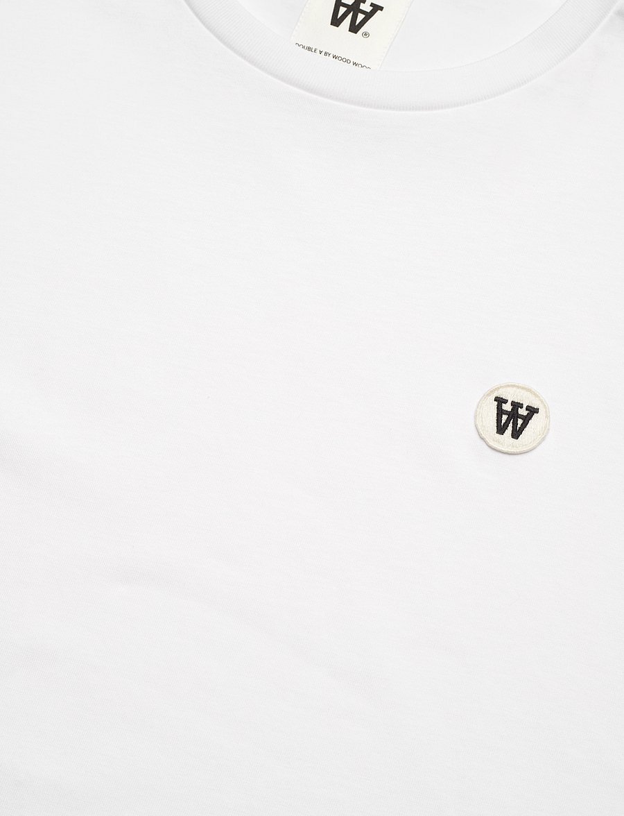 WOOD WOOD - WWAce - kurzärmelige t-shirts - bright white - 4