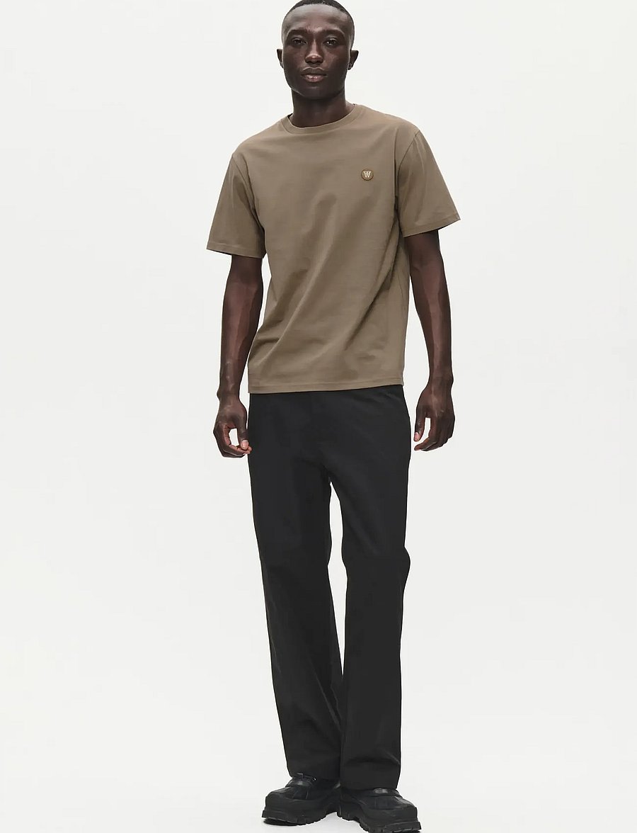 WOOD WOOD - WWAce - kortärmade t-shirts - brindle - 2