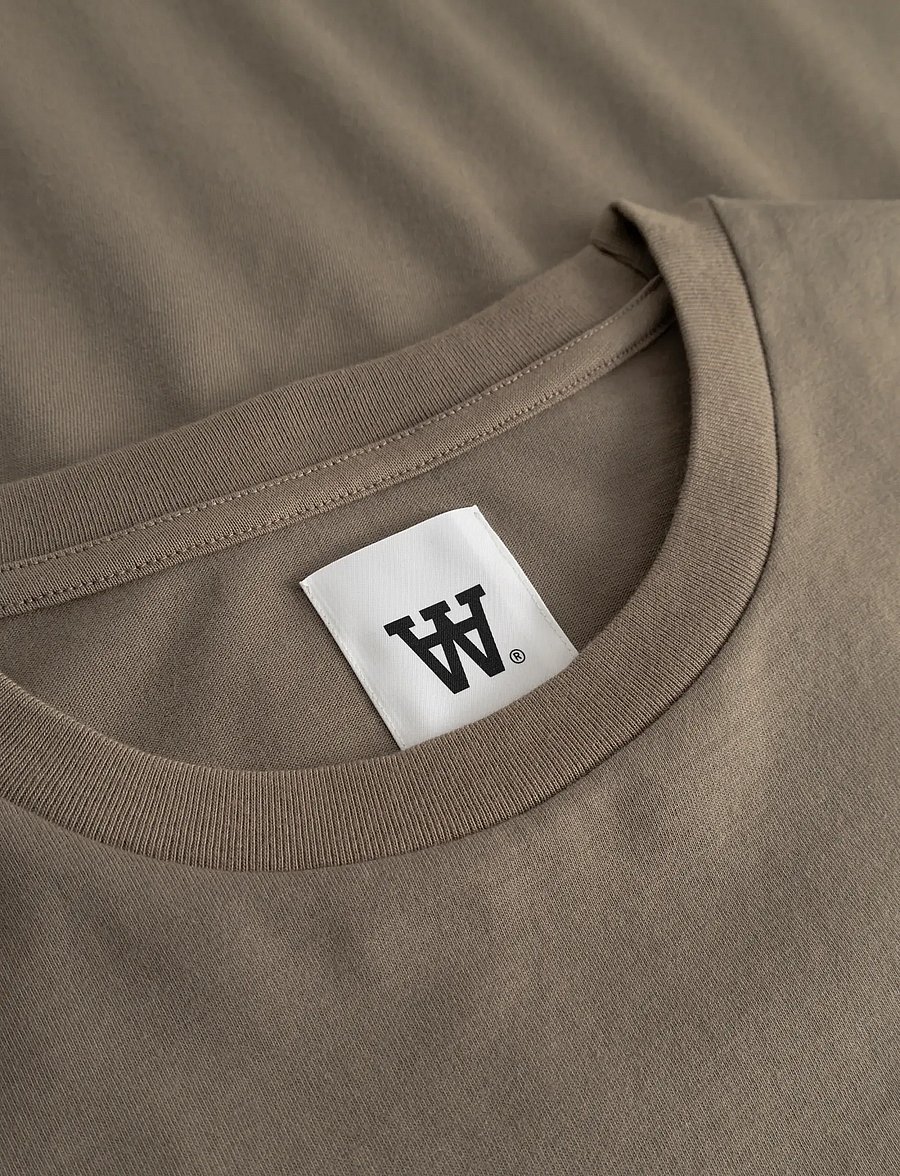 WOOD WOOD - WWAce - kortärmade t-shirts - brindle - 4