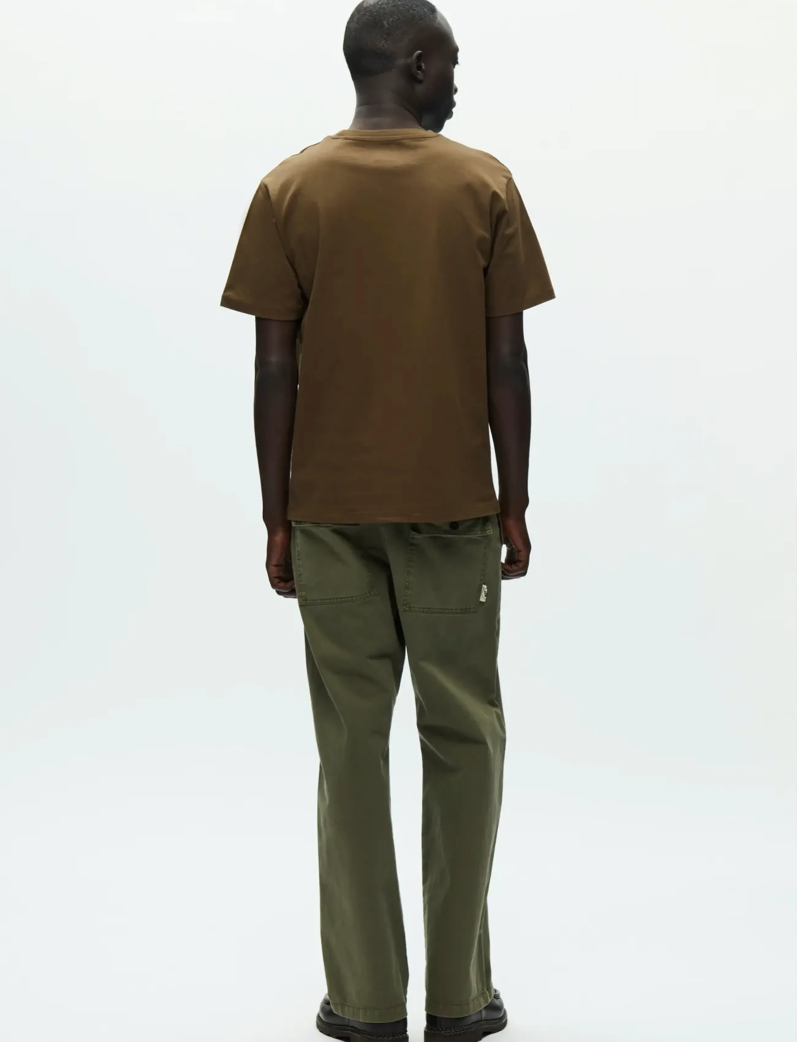WOOD WOOD - WWAce - short-sleeved t-shirts - desert palm - 3