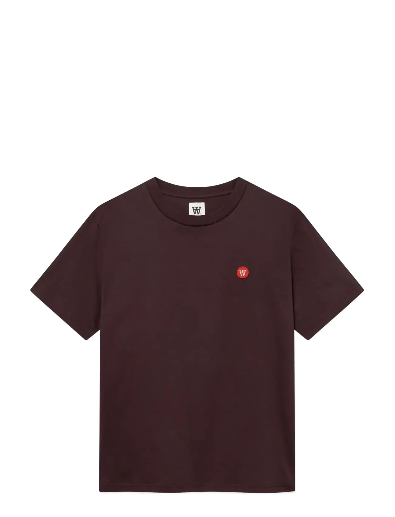 WOOD WOOD - WWAce - kortärmade t-shirts - fudge - 1