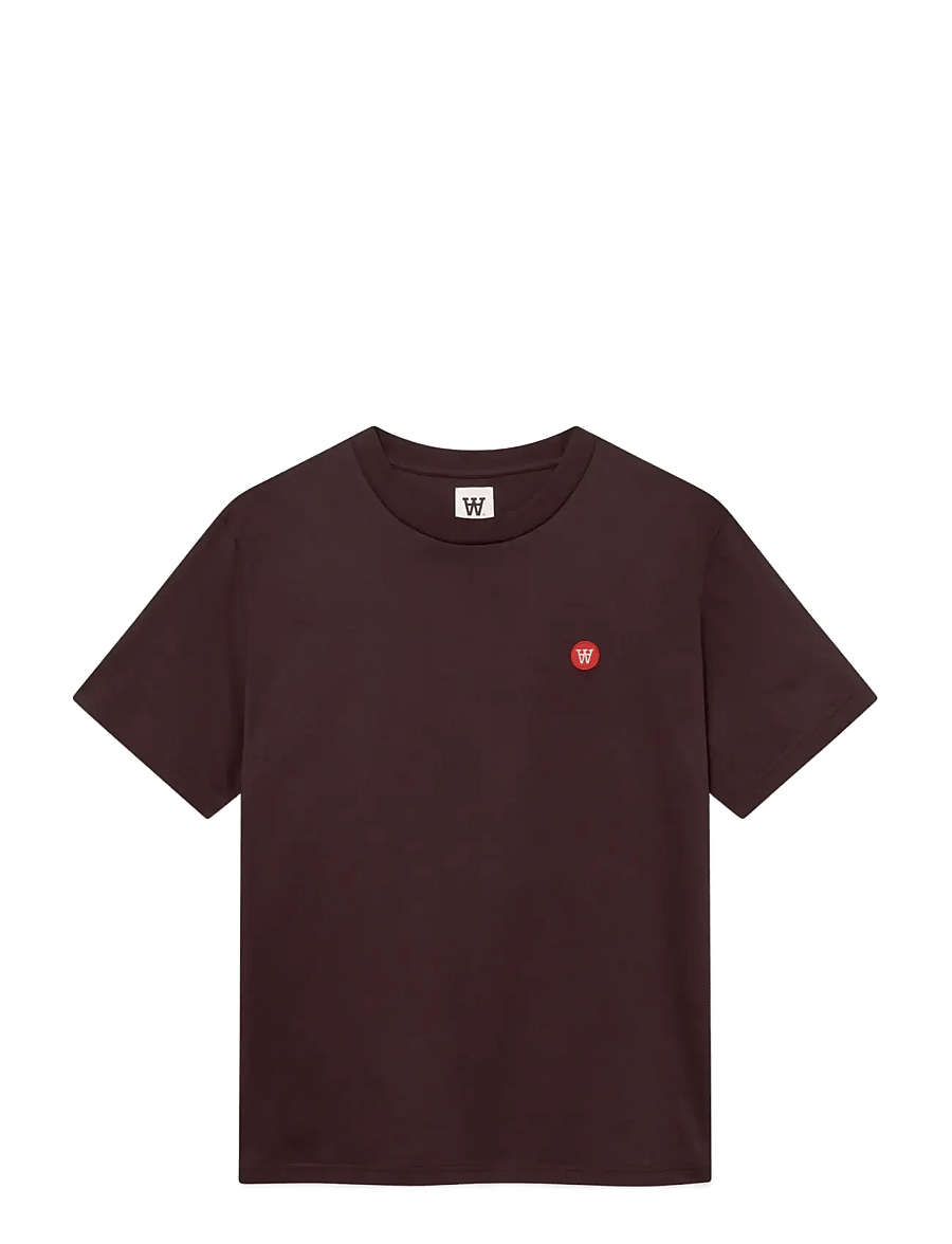 WOOD WOOD - WWAce - kortärmade t-shirts - fudge - 1