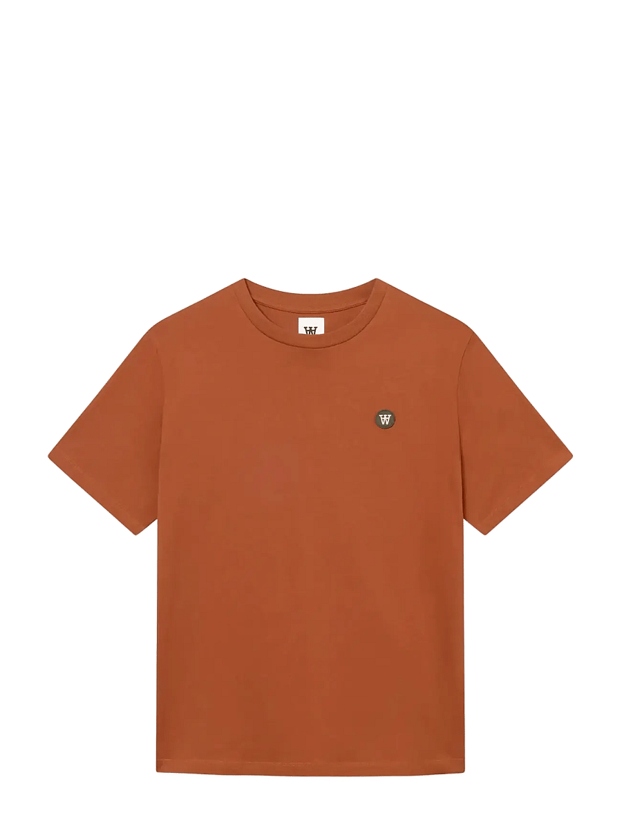 WOOD WOOD - WWAce - kortärmade t-shirts - ginger bread - 1