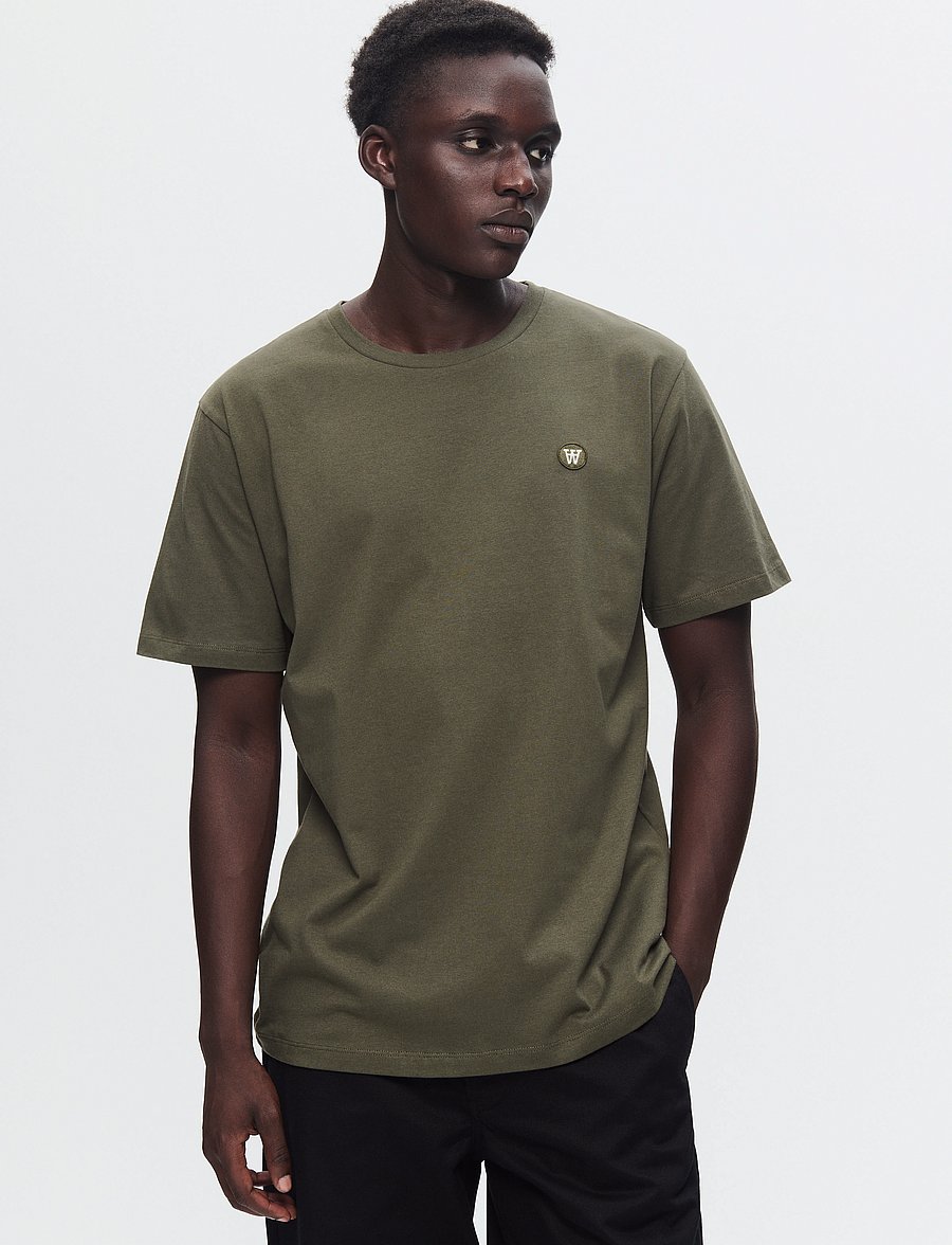 WOOD WOOD - WWAce - kurzärmelige t-shirts - grape leaf - 0