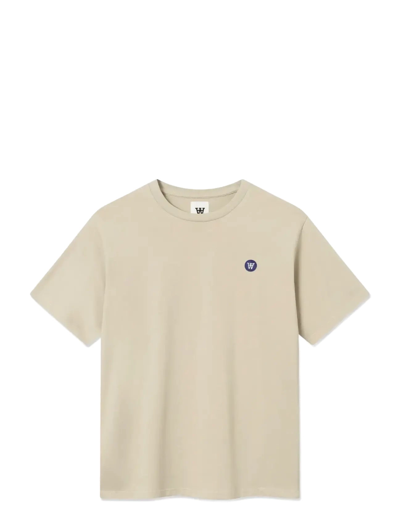 WOOD WOOD WWAce - T-Shirts - MOONSTRUCK / beige