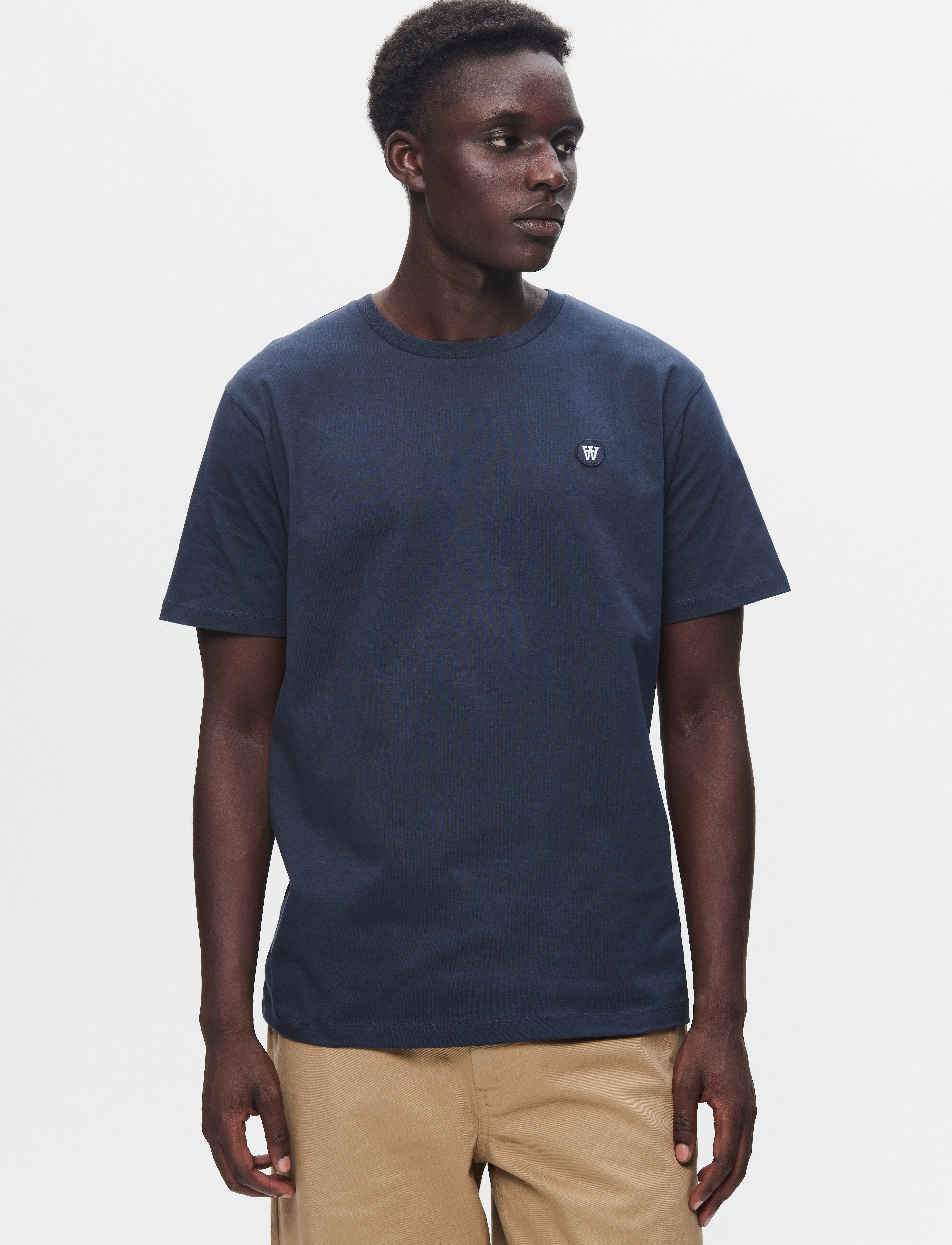 WOOD Wwace, XXL, T-shirts, Marineblau - Short-sleeved, Männerswear