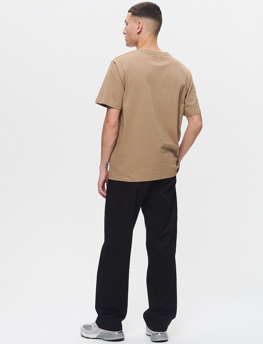 WOOD WOOD - WWAce - kurzärmelige t-shirts - petrified oak - 3