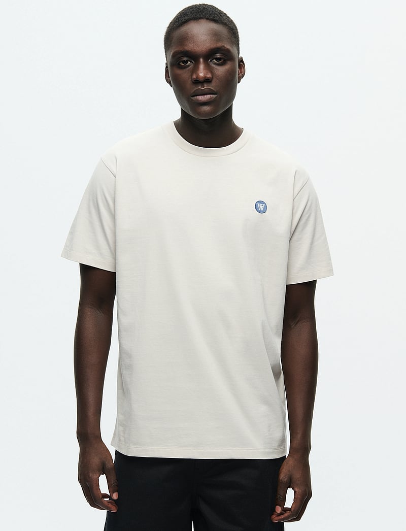 WOOD WOOD - WWAce - lühikeste varrukatega t-särgid - silver gray - 0