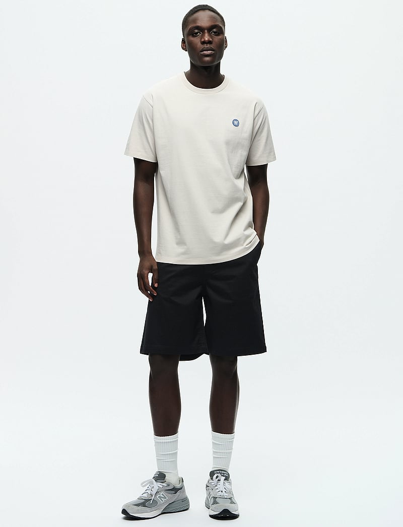 WOOD WOOD - WWAce - lühikeste varrukatega t-särgid - silver gray - 2