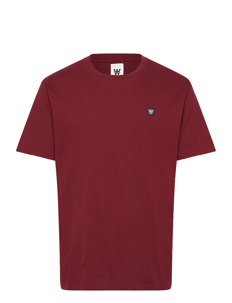 WOOD WOOD - WWAce - kortærmede t-shirts - syrah - 0