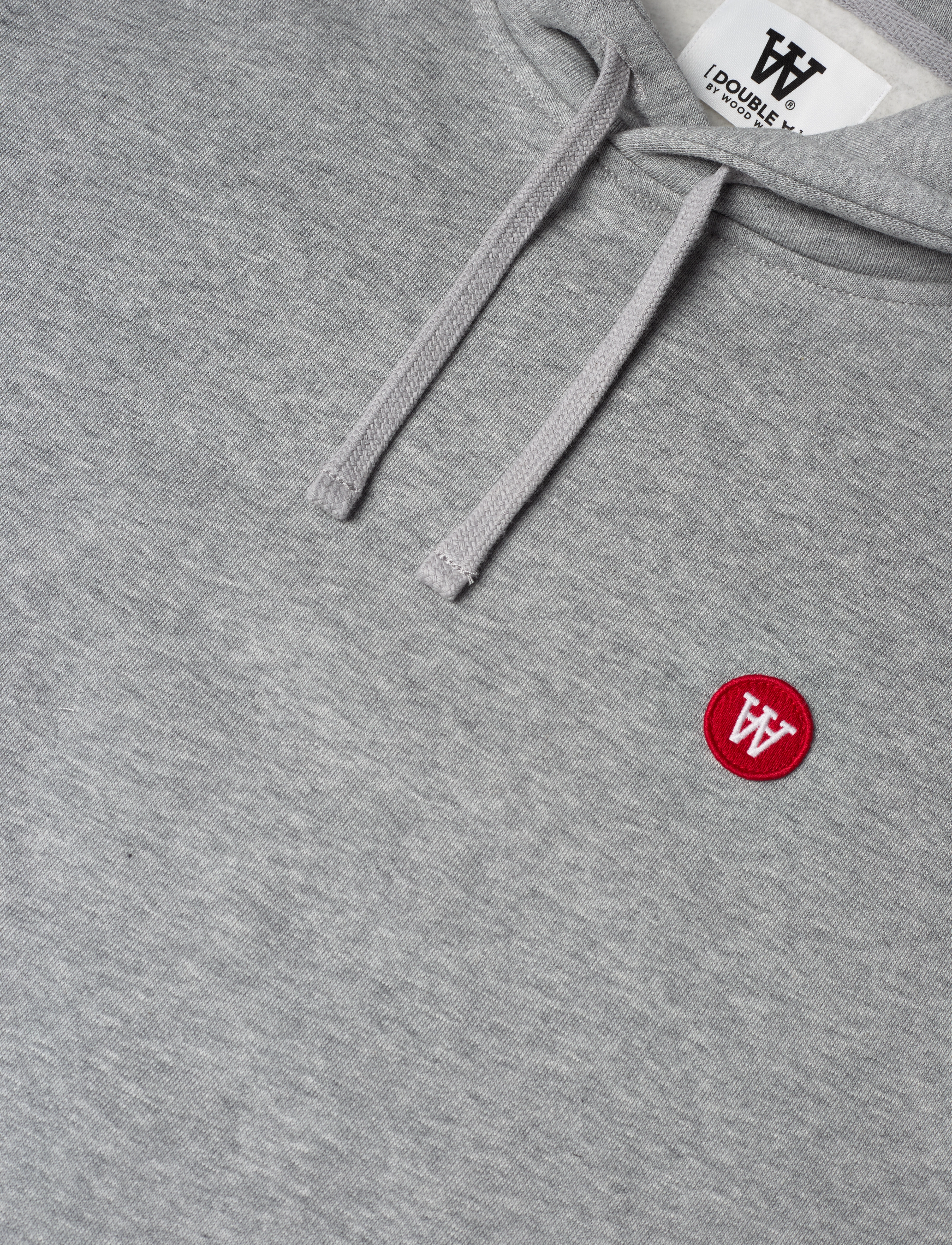 DOUBLE A BY W.W. - Ash hoodie - grey melange - 2