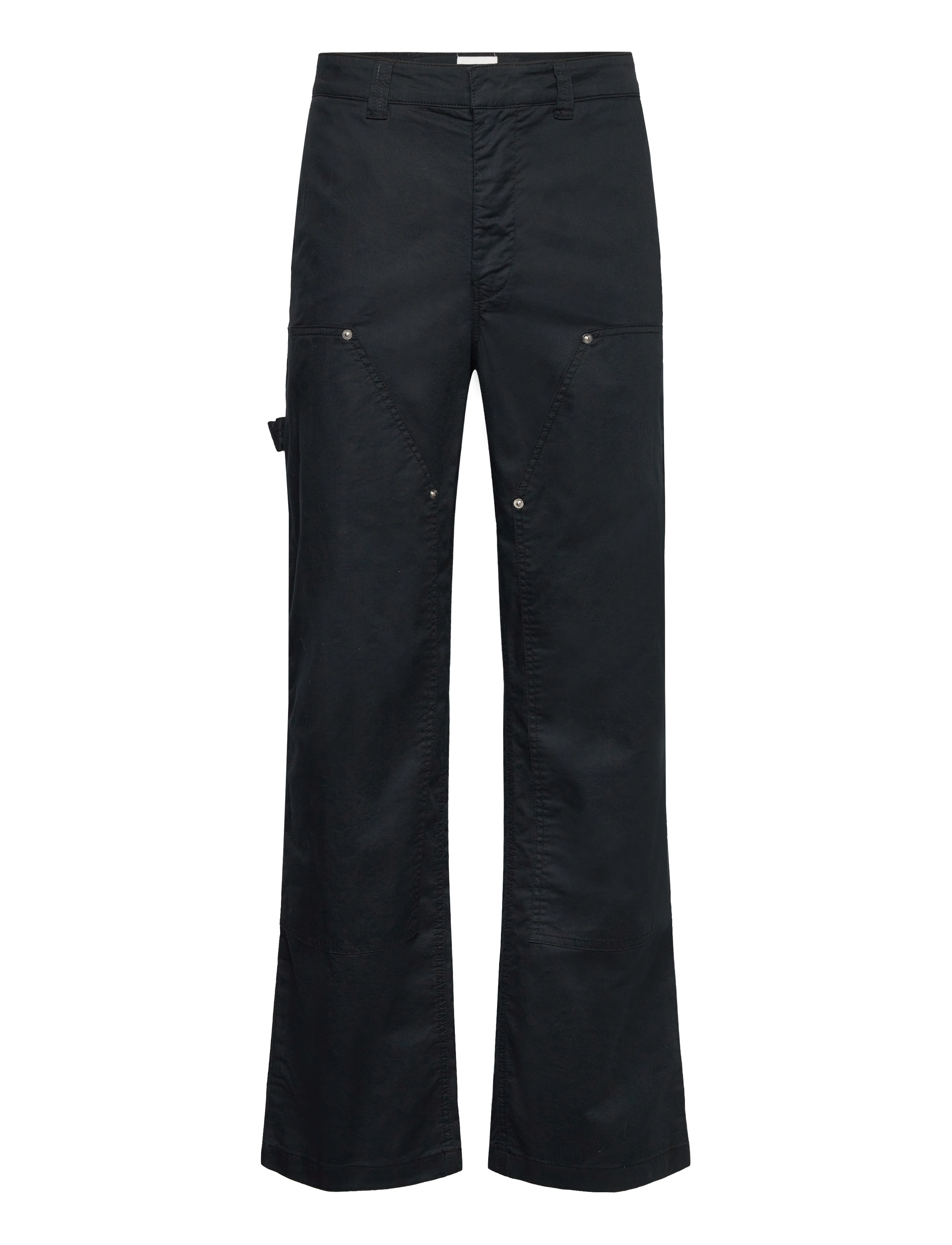 WOOD WOOD WWFed Workwear Pants - Cargo-housut - BLACK / black