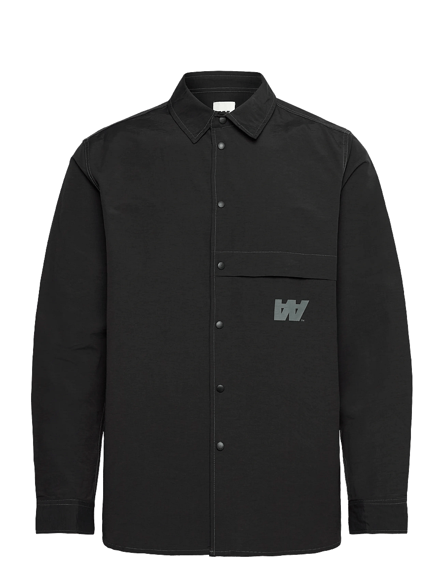 WOOD WOOD - WWAxl Boyscout Shirt - shop by style - charcoal - 0