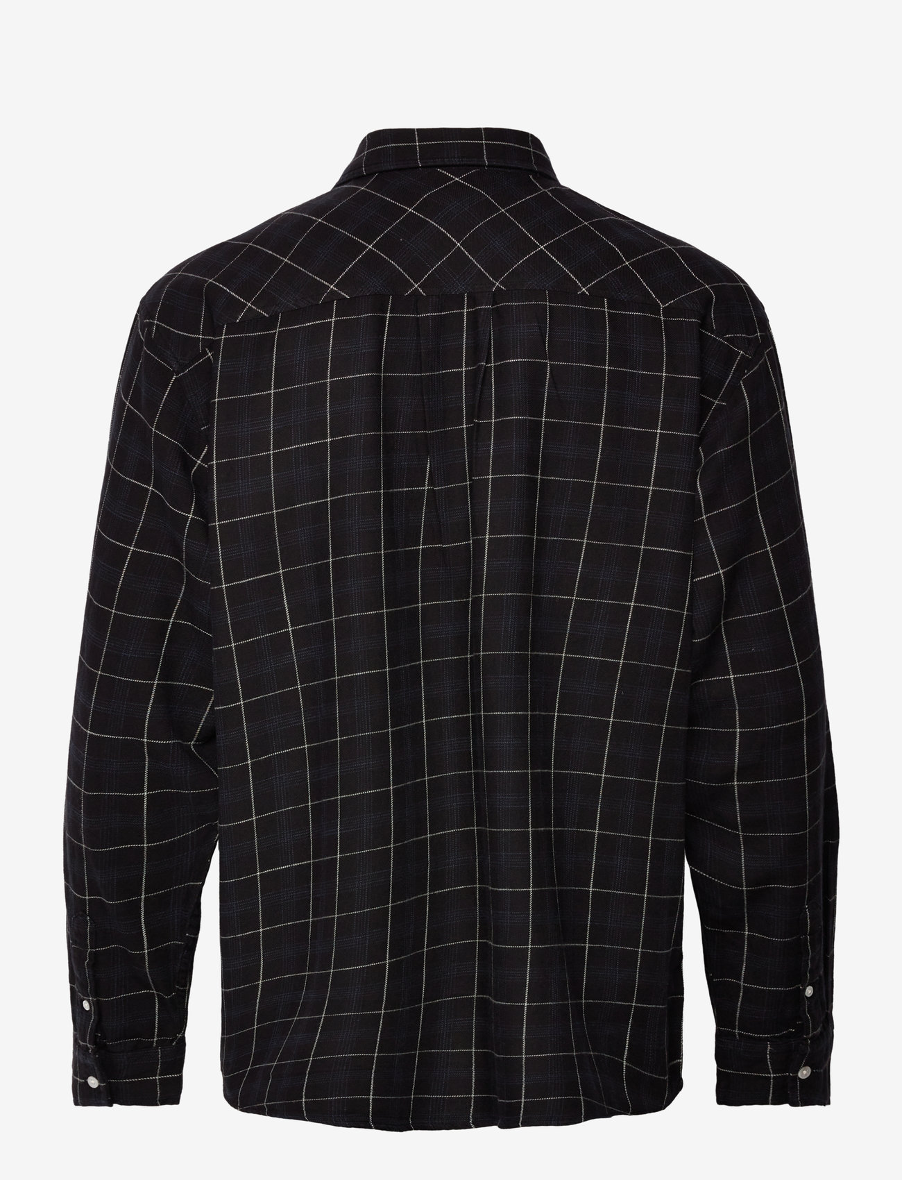 WOOD WOOD - WWDay Check Light Flannel Shirt GOT - flanell-hemden - charcoal - 1