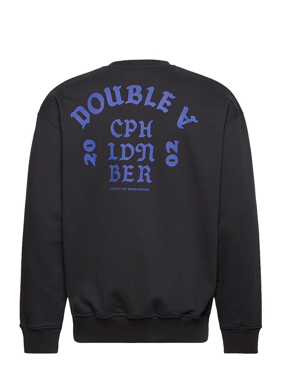 WOOD WOOD - WWNoel Gothic Sweatshirt - charcoal - 1