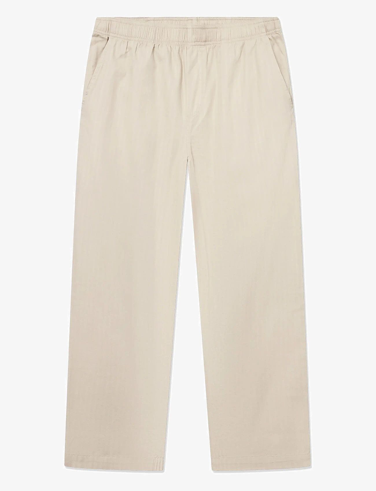 WOOD WOOD - WWLax Herringbone Trousers - casual - sand grey - 1