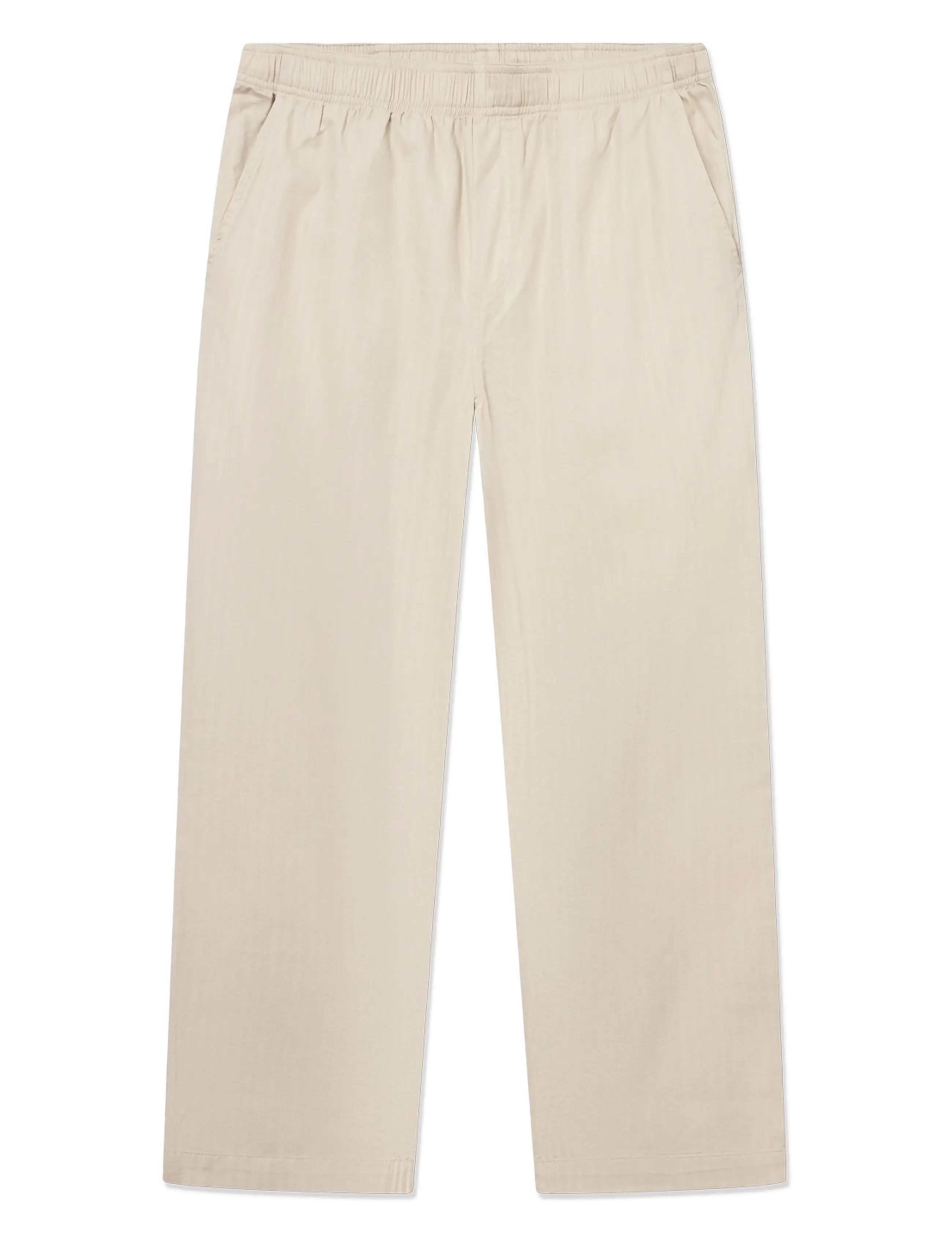 WOOD WOOD - WWLax Herringbone Trousers - casual - sand grey - 1
