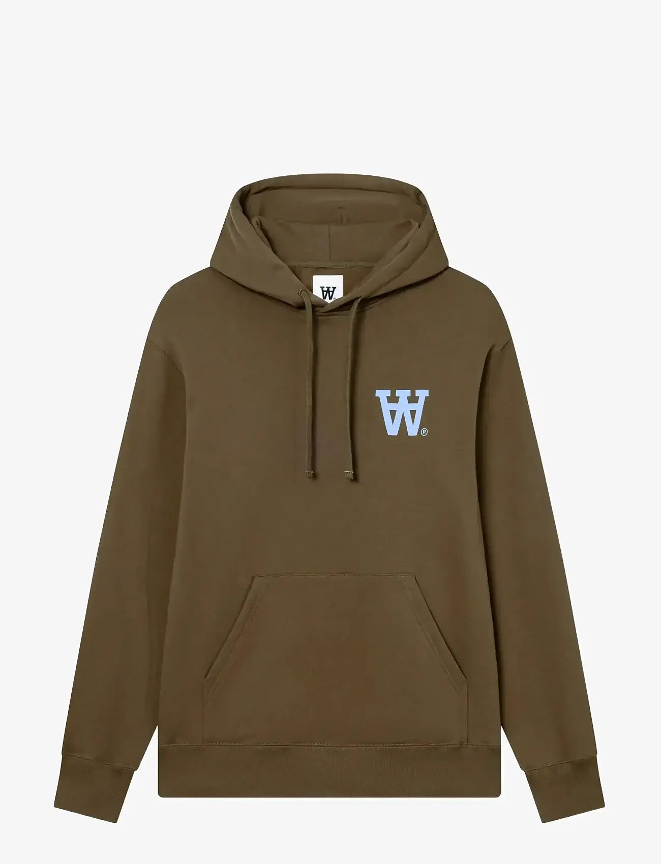 WOOD WOOD - WWCass AA Hoodie - hættetrøjer - desert palm - 1