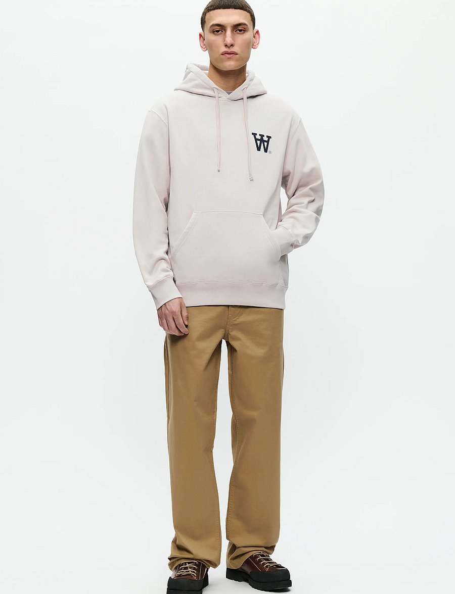 WOOD WOOD - WWCass AA Chest Print Hoodie - hoodies - moonstruck - 2