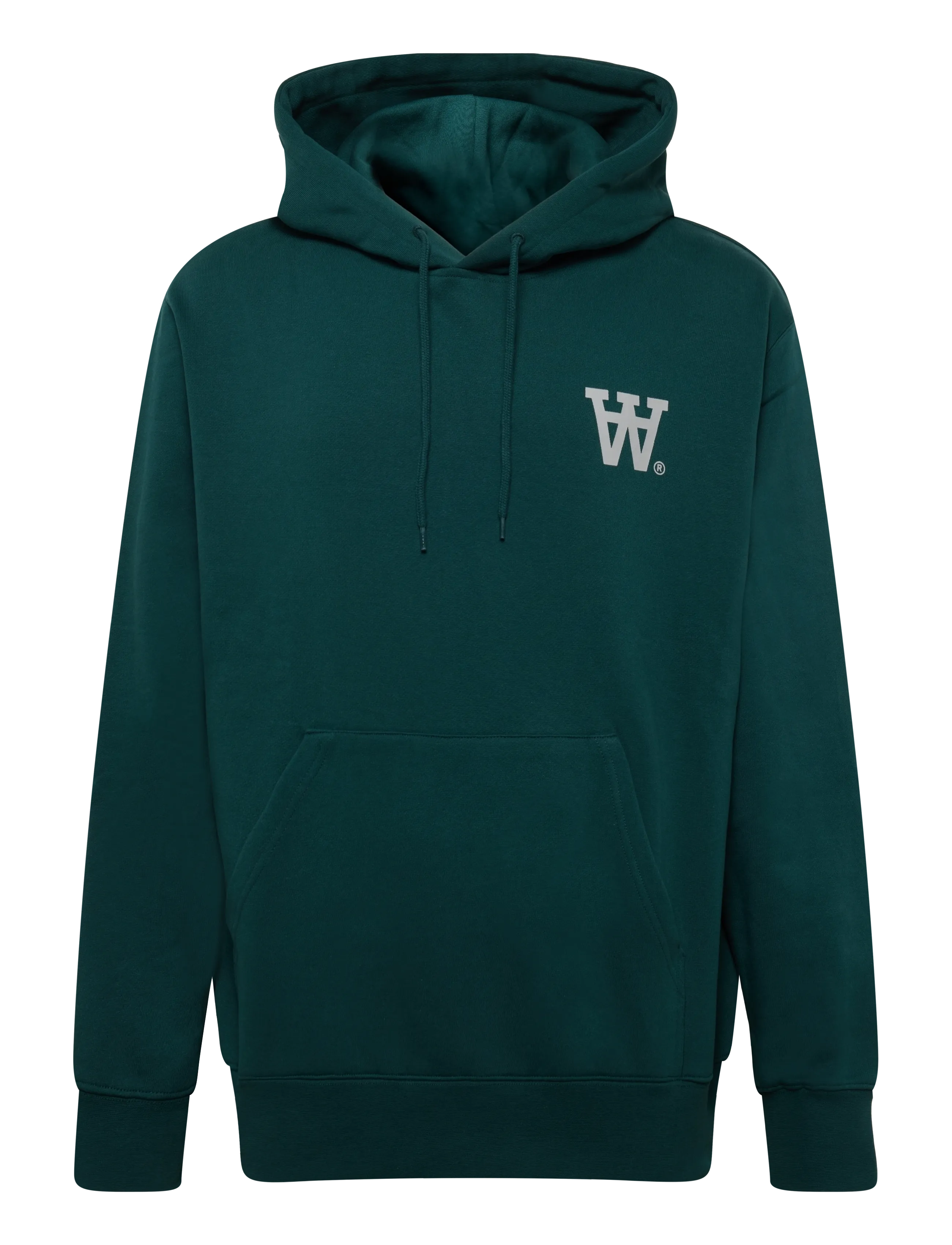 WOOD WOOD WWCass AA Hoodie - Kläder - PONDEROSA PINE / green
