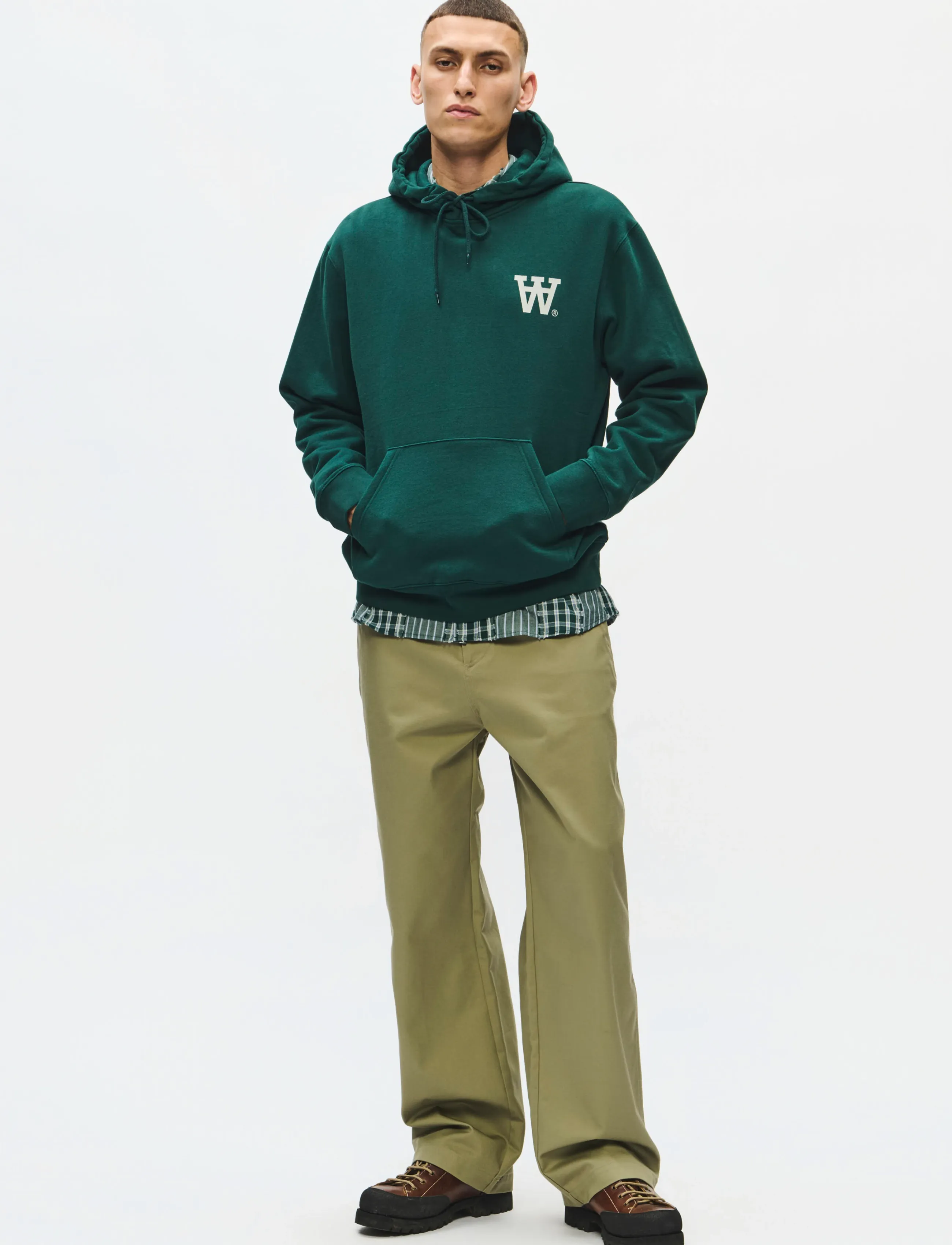WOOD WOOD - WWCass AA Hoodie - hættetrøjer - ponderosa pine - 3