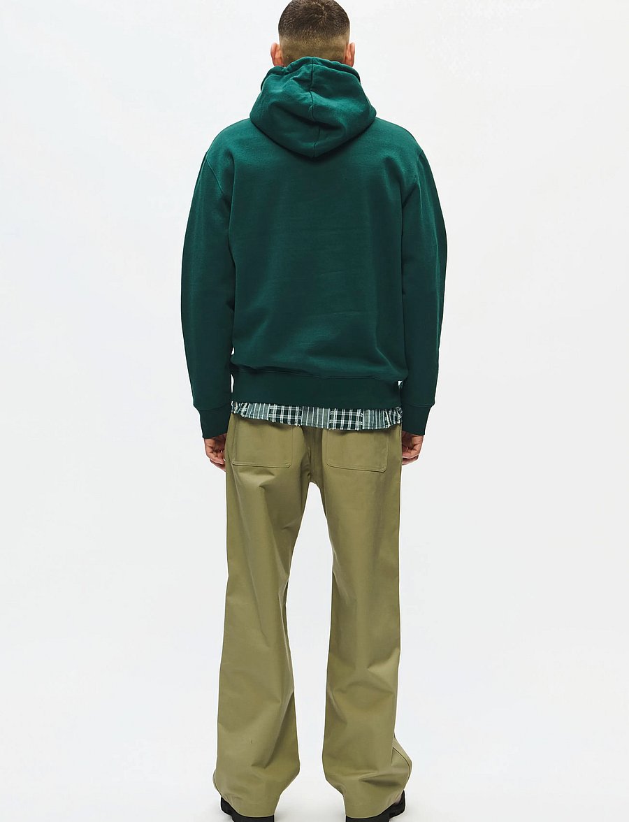 WOOD WOOD - WWCass AA Chest Print Hoodie - hættetrøjer - ponderosa pine - 4