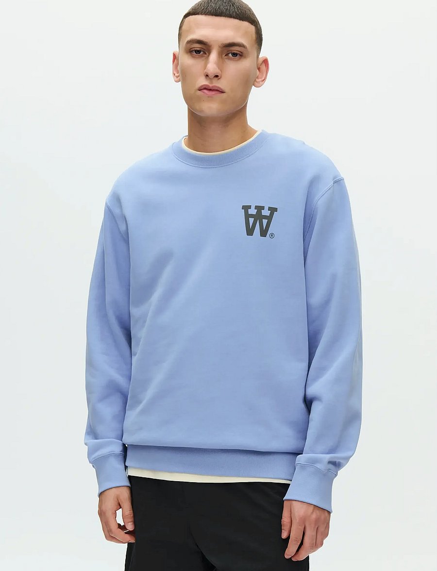 WOOD WOOD - WWNoel AA Sweatshirt - shop by style - azurine - 0