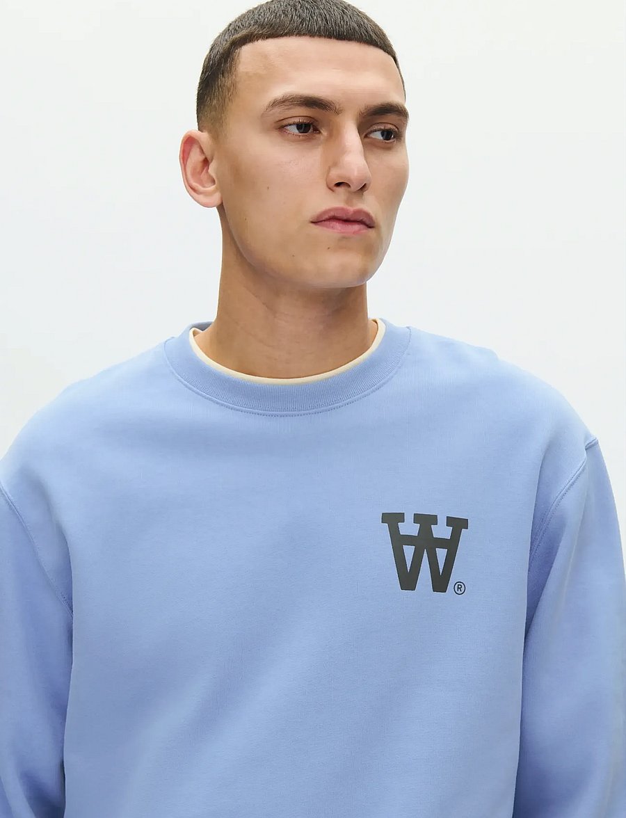 WOOD WOOD - WWNoel AA Sweatshirt - shop by style - azurine - 5