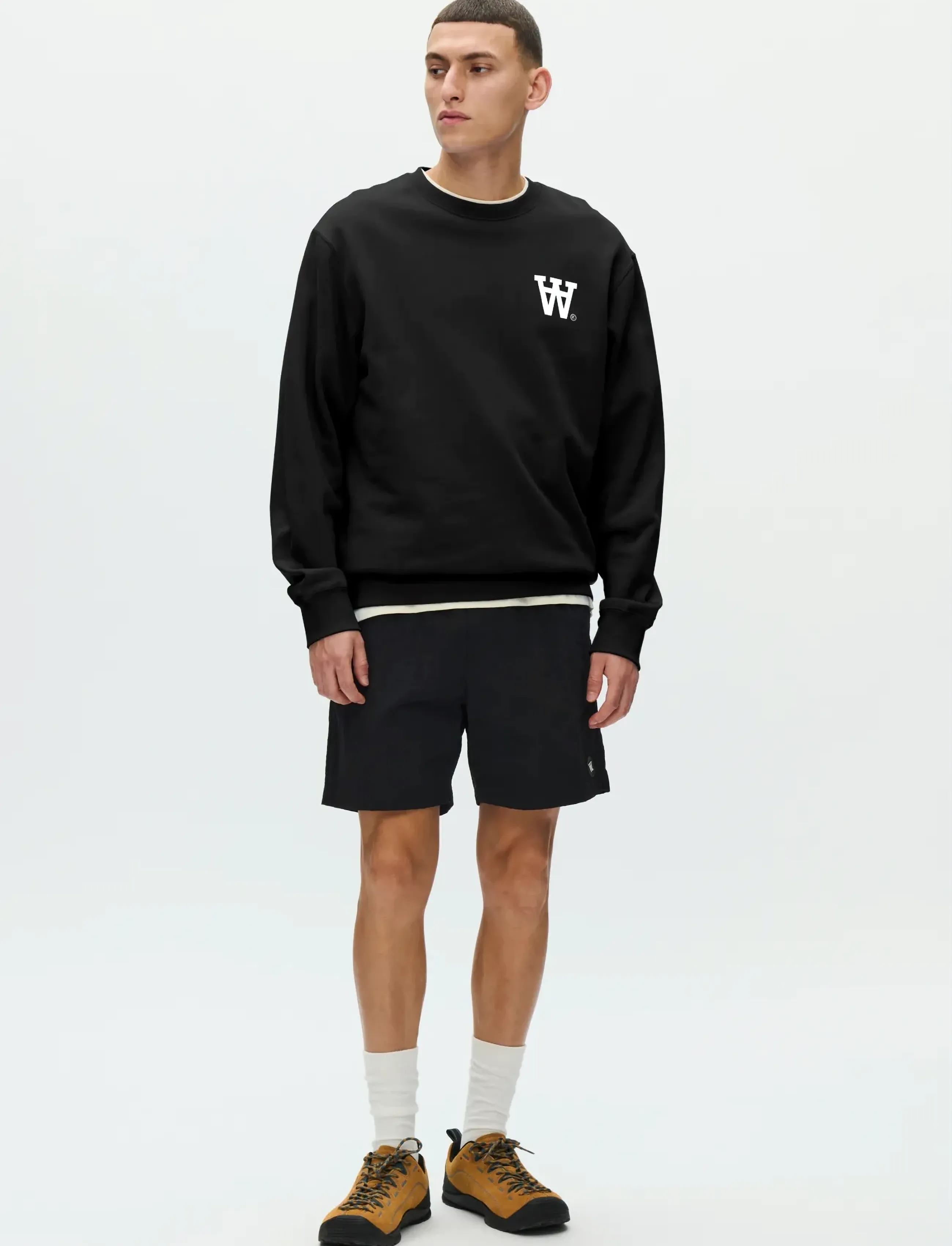 WOOD WOOD - WWNoel AA Sweatshirt - puhkuse põhitooted - black - 3